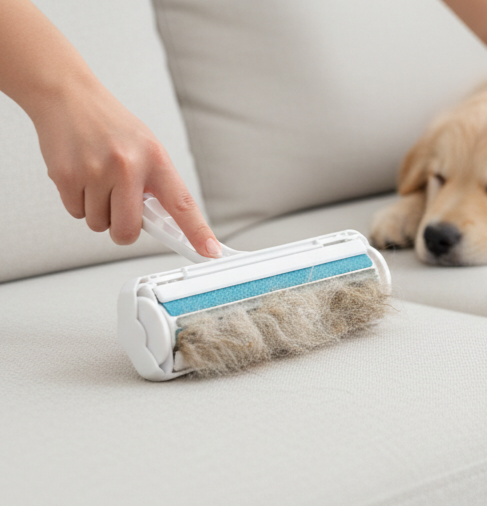 Removedor de Pelos Pet Reutilizável - Rolo Mágico PeloZero